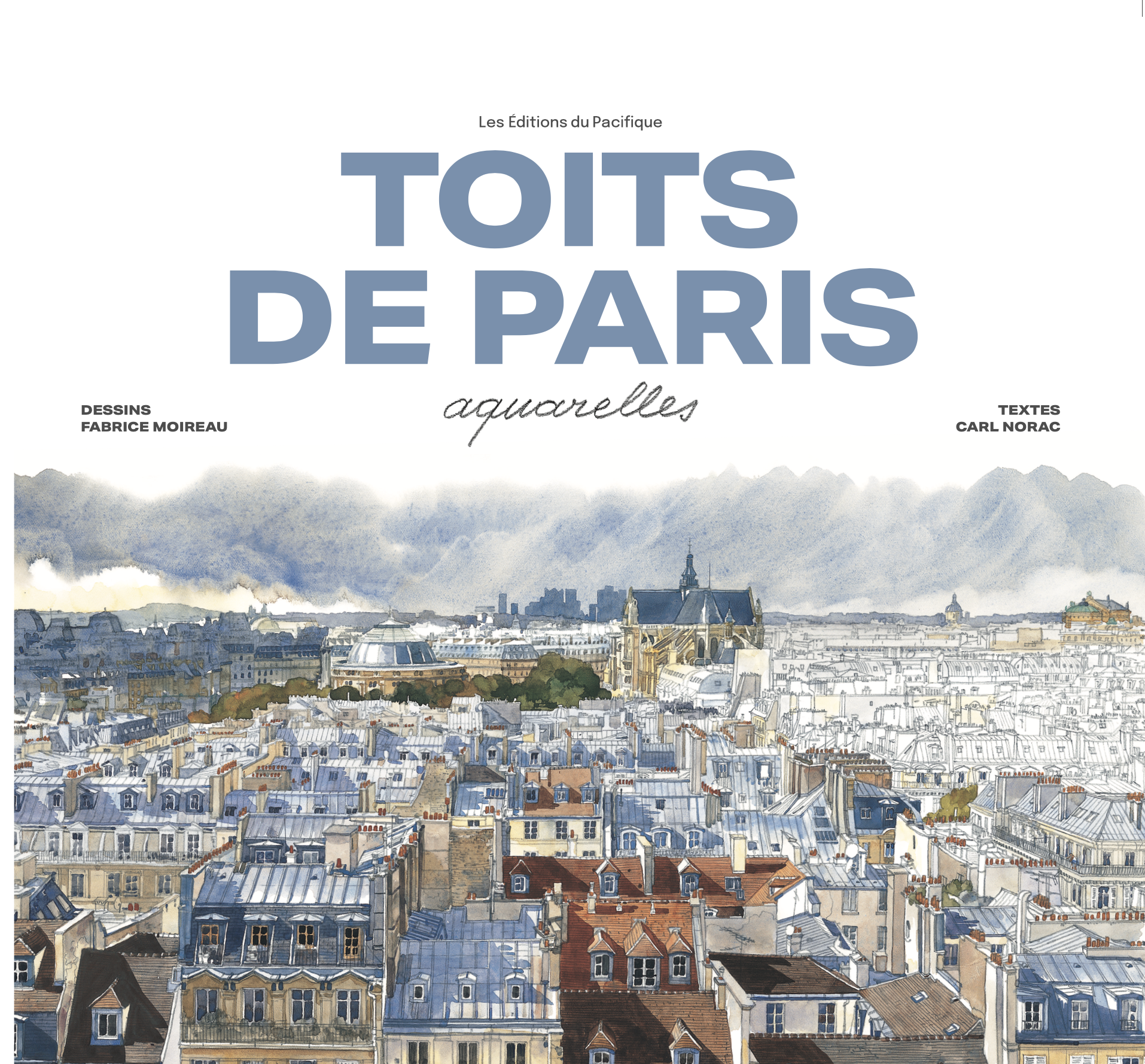 Rooftop of Paris Sketchbook - Les éditions du pacifique