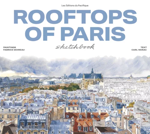 Rooftop of Paris Sketchbook