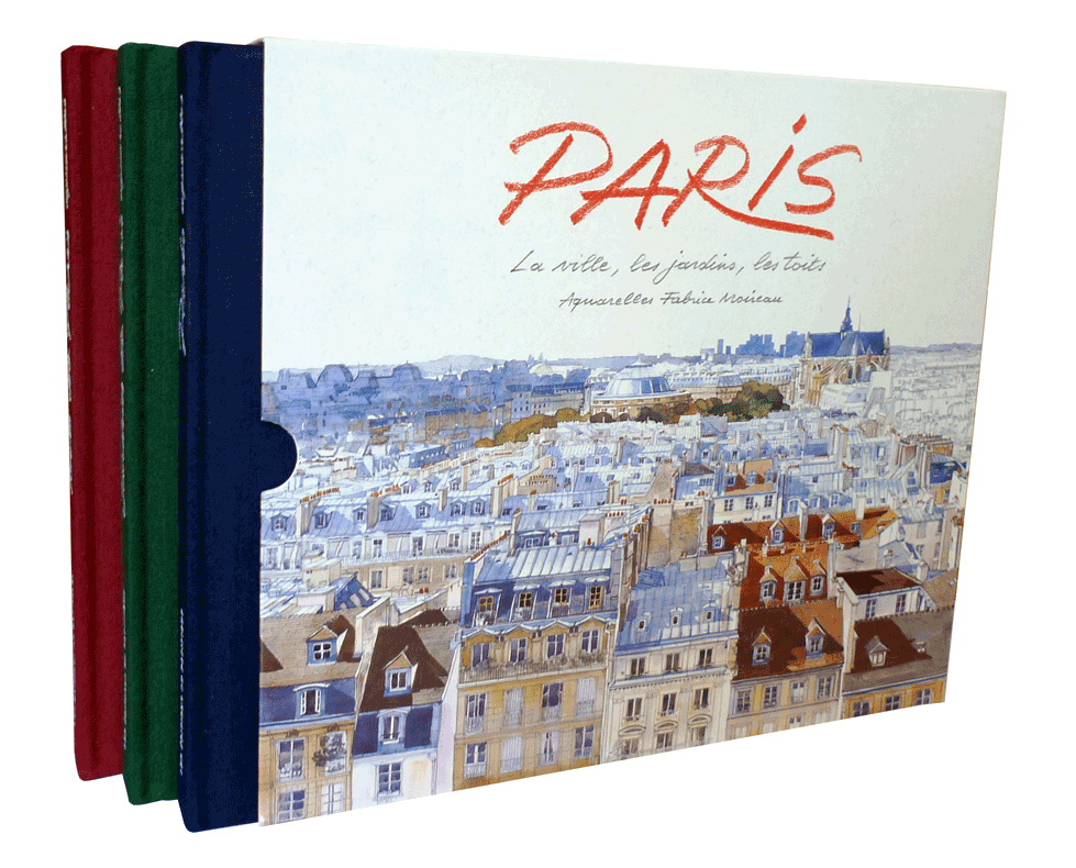 Paris Sketchbook Box Set - Text in french - Les éditions du pacifique